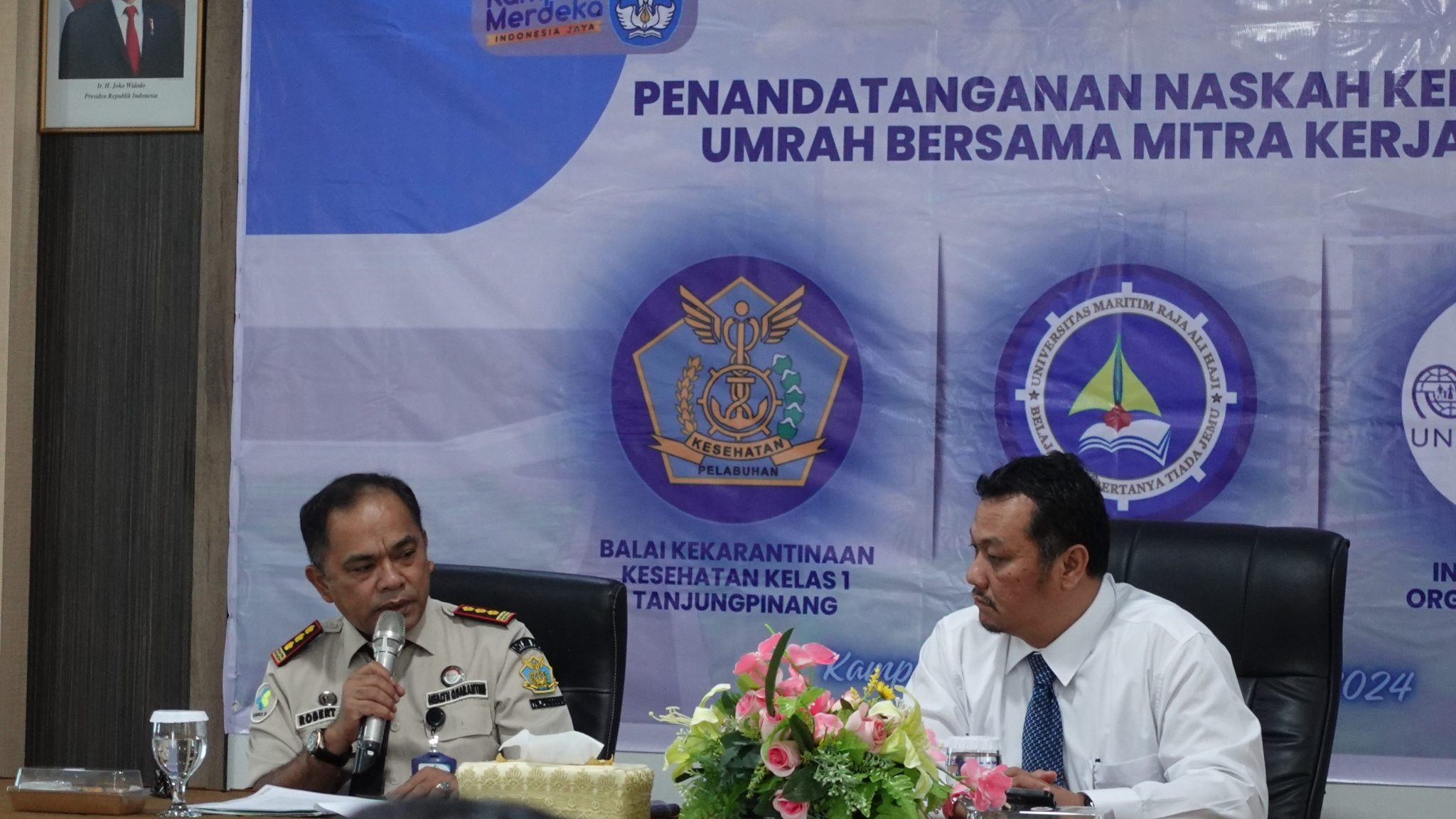 MoU BKK Kelas 1 TPI Bersama UMRAH